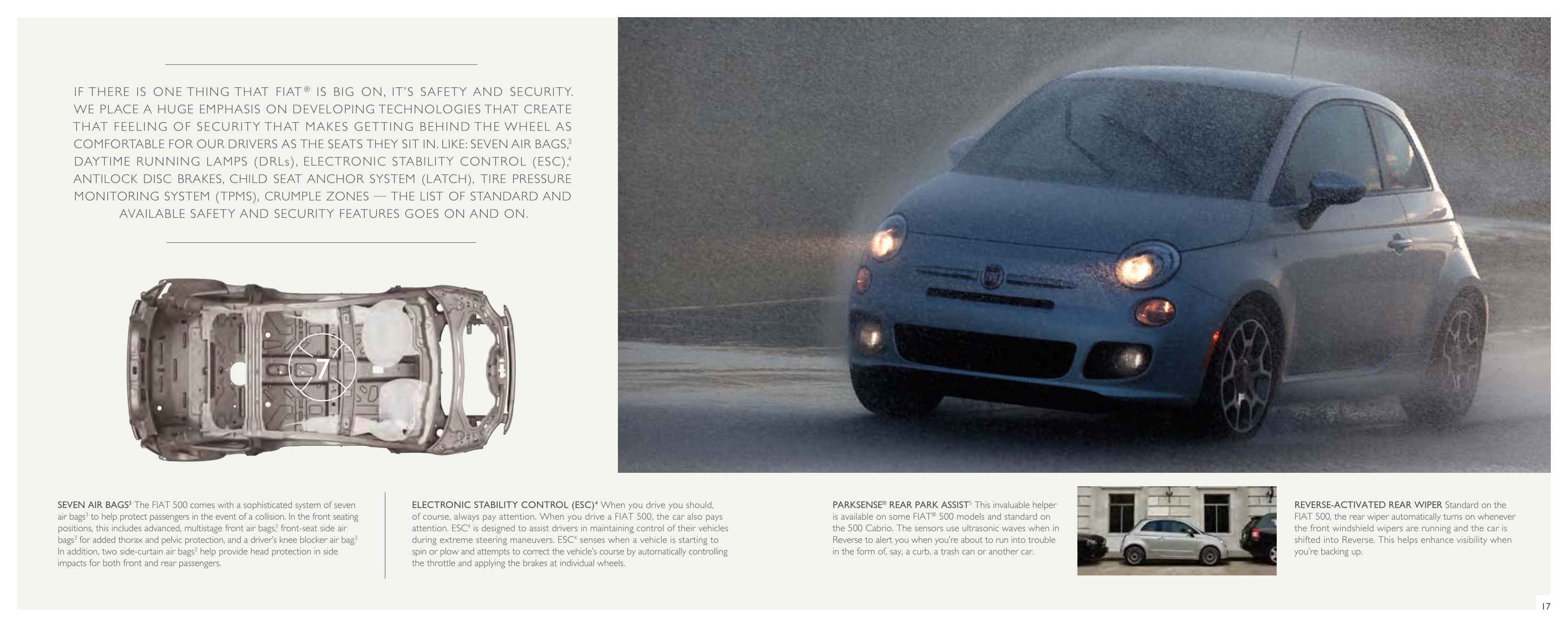 2015 Fiat 500 Brochure Page 32